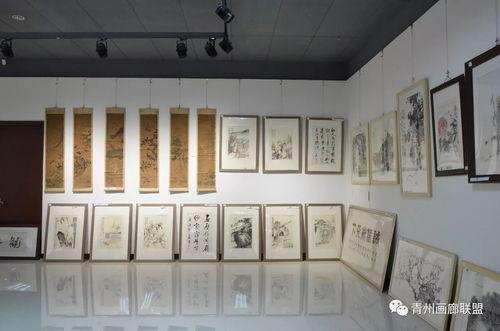 头条 2018新春艺术品交流会启幕,青州市画廊协会合力助推书画产业发展
