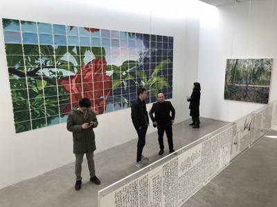 指纹画廊开幕鲍栋《美术》系列策展项目第一回